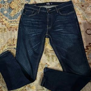 Men’s HOLLISTER denim jeans•Size:Waist 33 Length 32•Skinny•Hollister Epic Flex